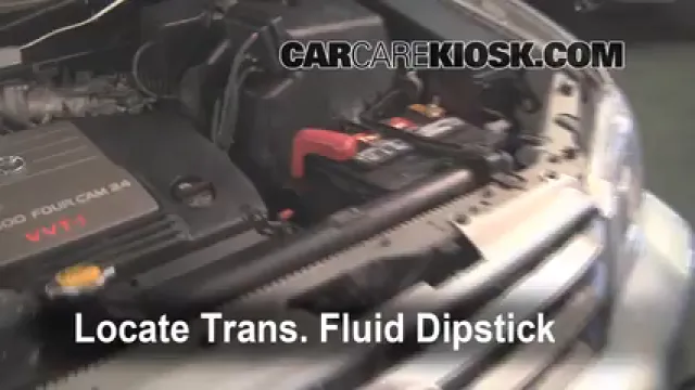 2002 Toyota Highlander Limited 3.0L V6 Transmission Fluid Add Fluid